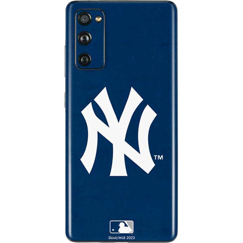 MLB New York Yankees - Solid Distressed Galaxy S20 Fan Edition Skin